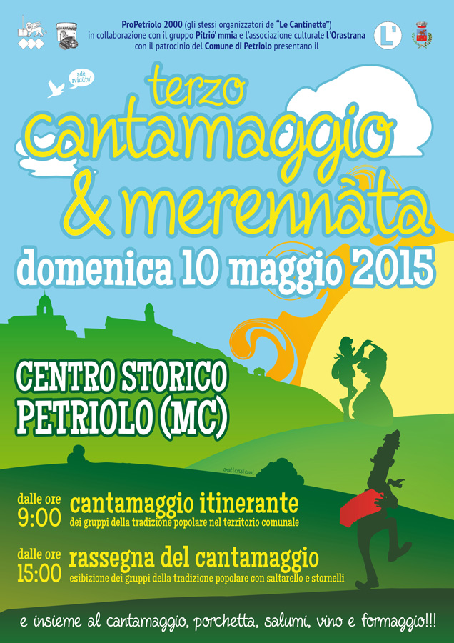 Terzo Cantamaggio di Petriolo (Macerata) - domenica 10 maggio 2015