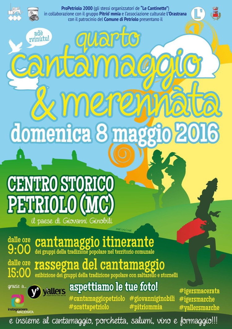 Quarto Cantamaggio di Petriolo (Macerata) – domenica 8 maggio 2016